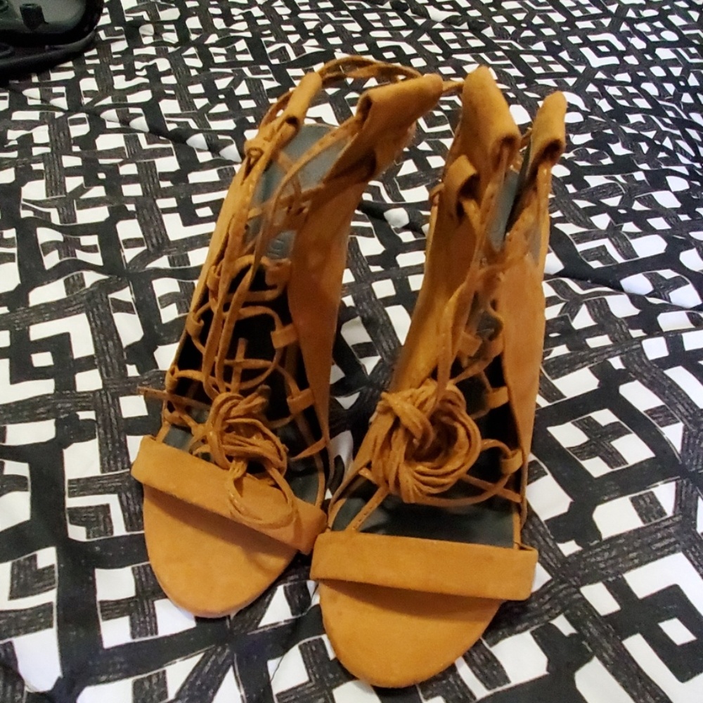 Brown heels